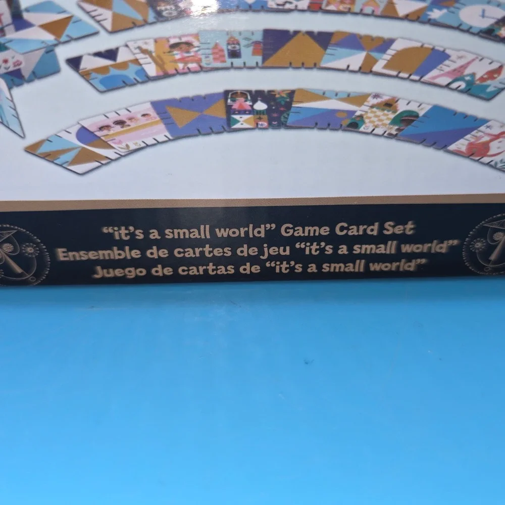 Disney It's a Small World‎ Game Card Set Building Structure Toy Ages 6+